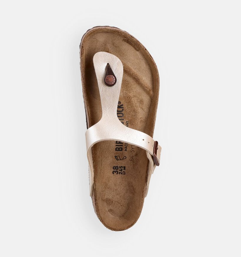 Birkenstock Gizeh Tongs en Nacre pour femmes (369560)