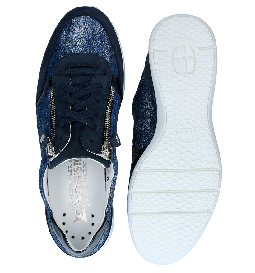Mephisto Monia Blauwe Rits-veterschoenen in leer (287420)