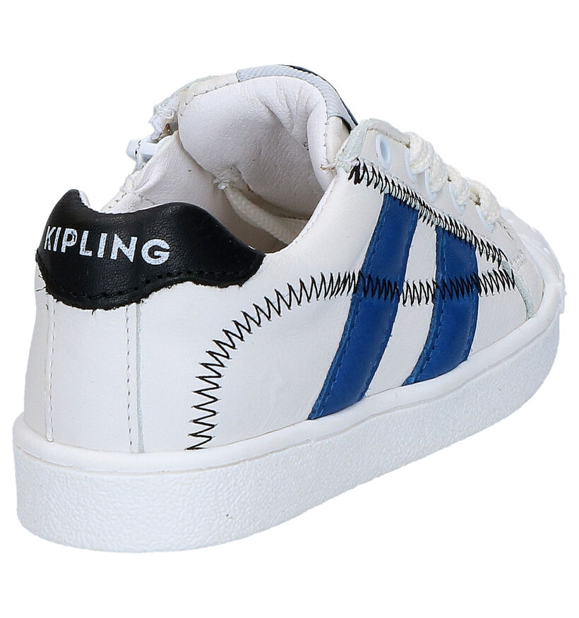 Kipling Furio Witte Lage Schoenen in leer (273233)