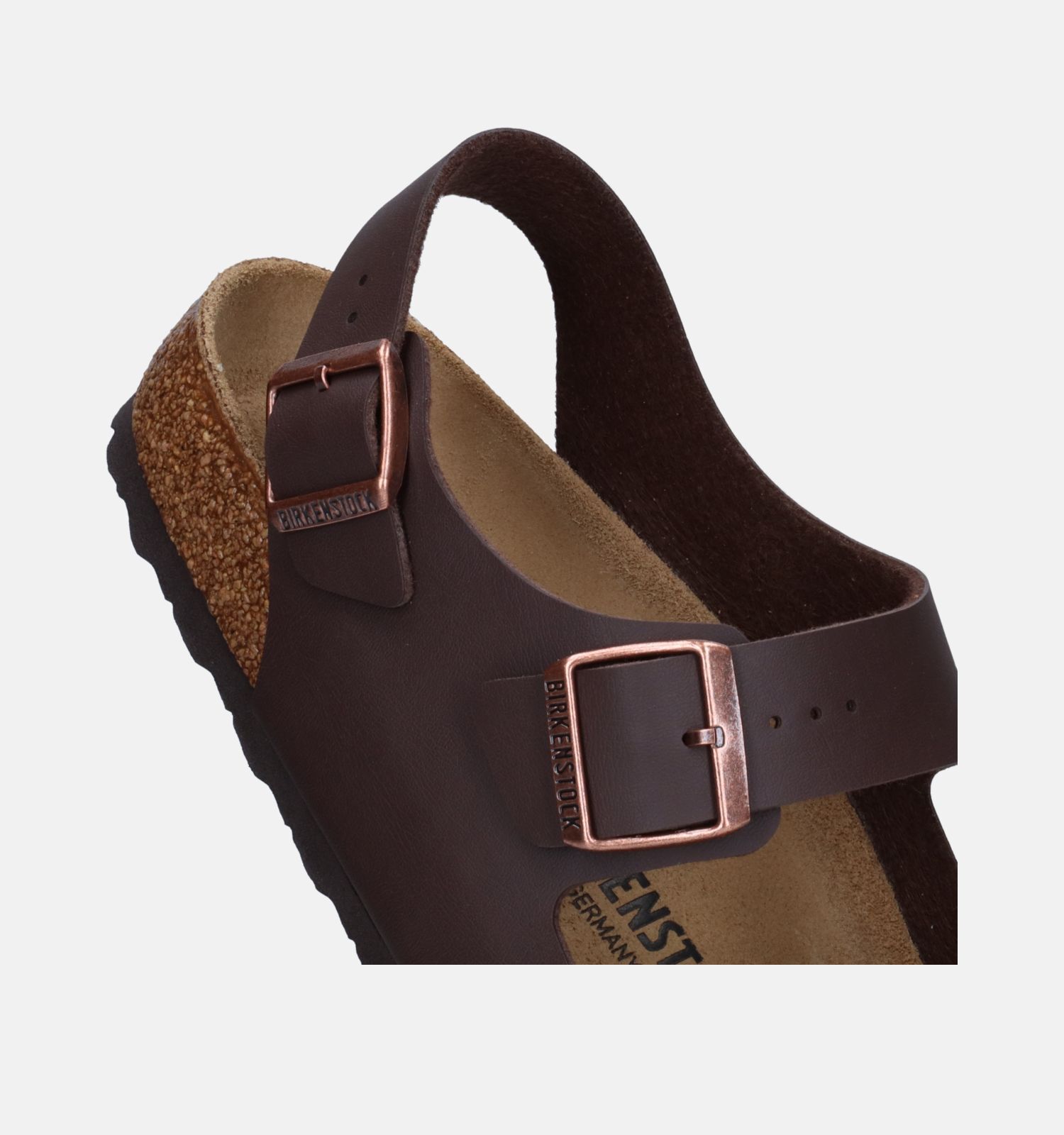 Birkenstock Milano Bruine Sandalen Heren Sandalen Online op