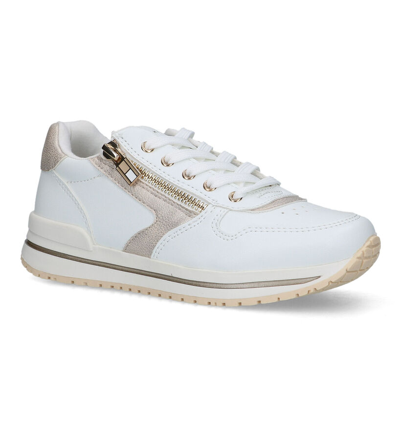 Tommy Hilfiger Witte Sneakers in kunstleer (319162)