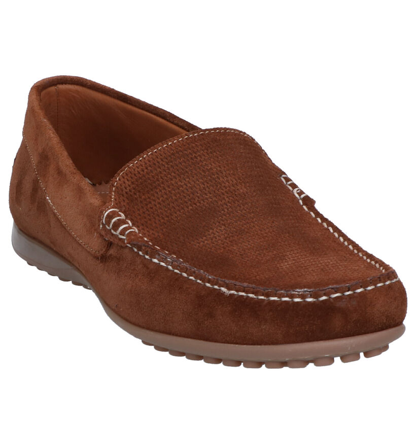 Ambiorix Mocassins en Brun foncé en daim (274913)