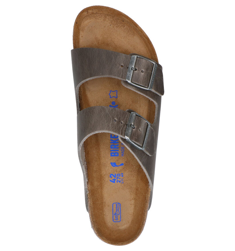 Birkenstock Arizona Bruine Slippers voor heren (322411)