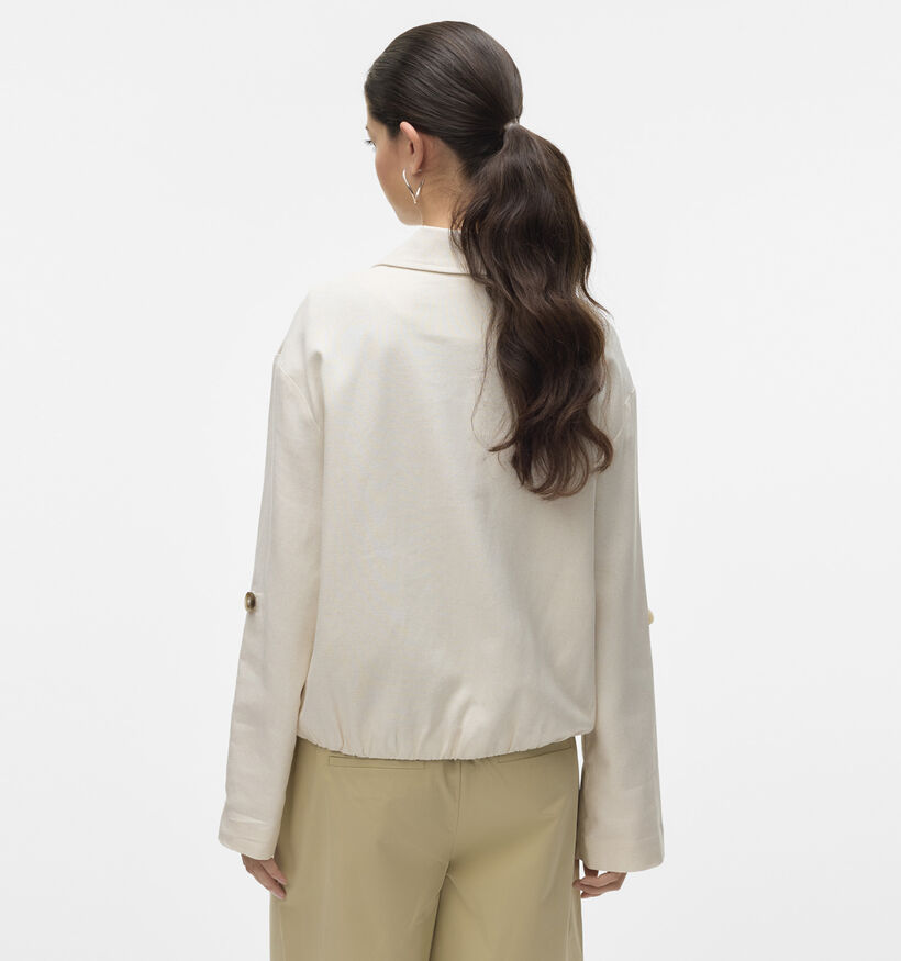 Vero Moda WANNA Manteau Court en Beige pour femmes (360078)