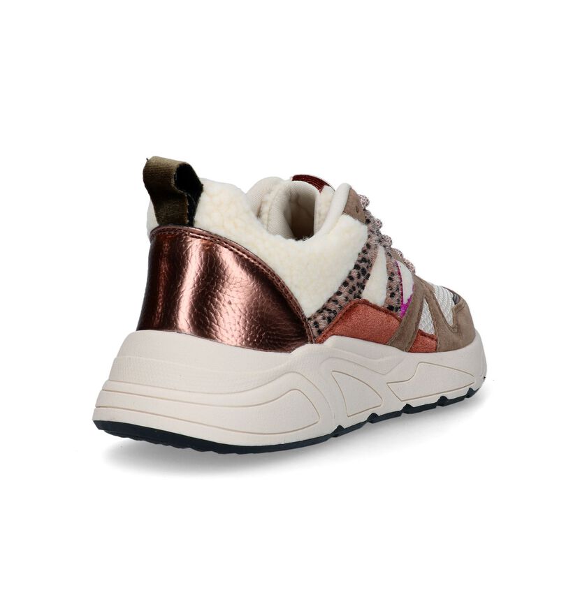 Poelman Baskets casual en Cognac pour femmes (328563)