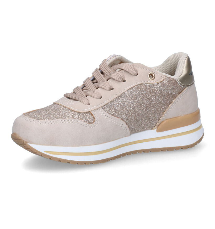 Tommy Hilfiger Beige Sneakers voor meisjes (303907)