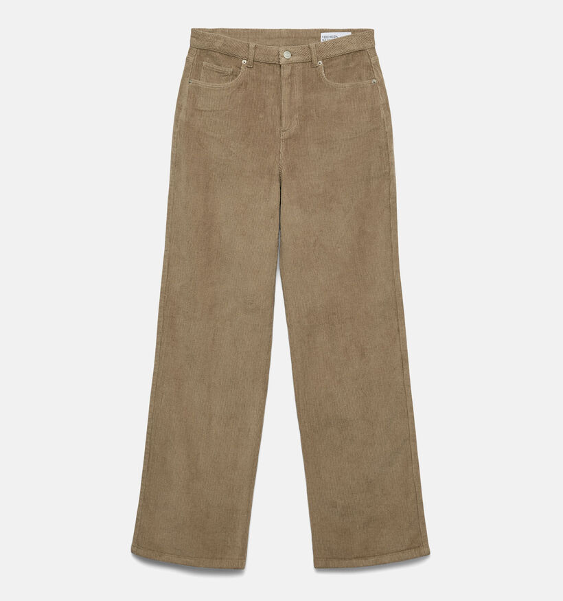 Vero Moda Tessa Corduroy Lichtbruine Broek L30 voor dames (364543)