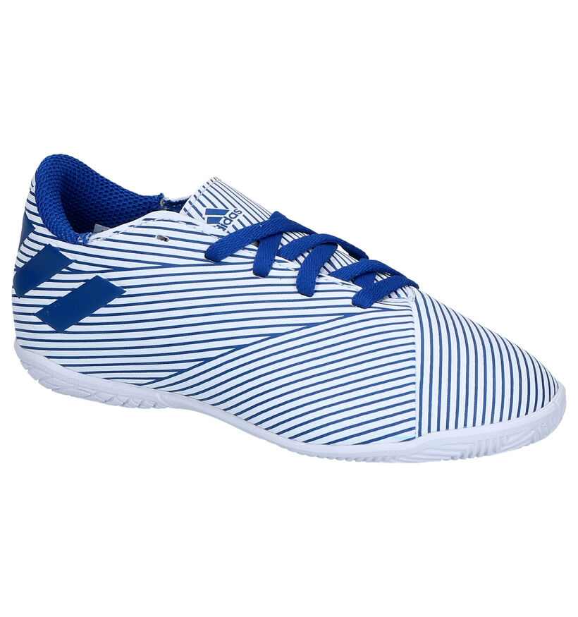 adidas Nemeziz 19.4 Chaussures de foot en Bleu en simili cuir (264973)