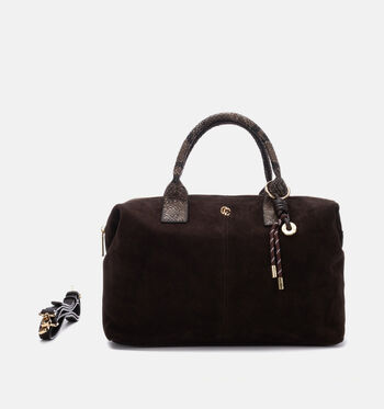 Carmela Handtassen Cognac/Bruin/Groen