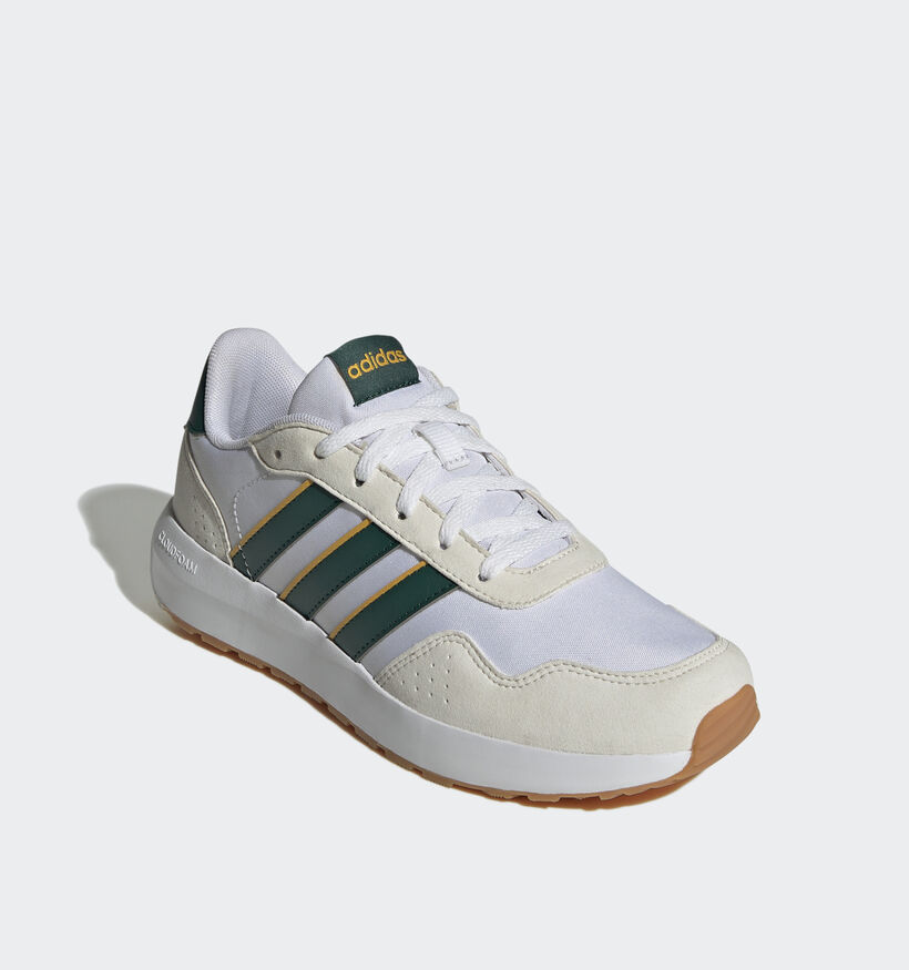 adidas Run 60s J Baskets en Blanc pour filles, garçons (343236)