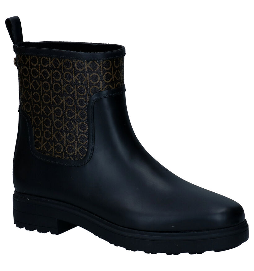 Calvin Klein Rain Boot Mono Zwarte Regenlaarzen in rubber (295215)