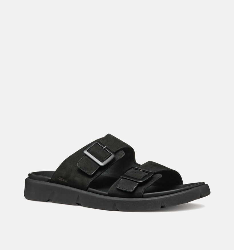Geox Xand 2S Nu-pieds en Noir pour hommes (351615)