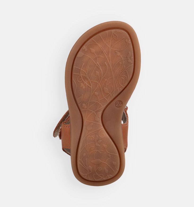 Milo & Mila Cognac Sandalen voor meisjes (372547)