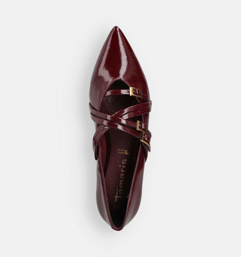 Tamaris Bordeaux Ballerina's voor dames (360575)