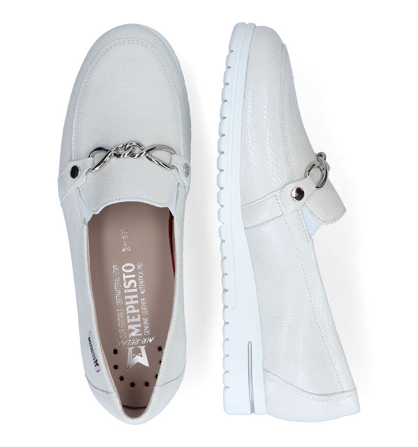 Mephisto Juliana Chaussures basses en Blanc pour femmes (323323) - pour semelles orthopédiques