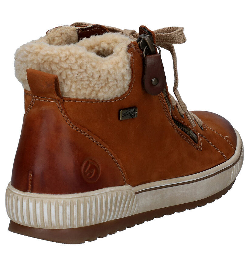 Remonte Baskets montantes en Cognac en nubuck (298046)