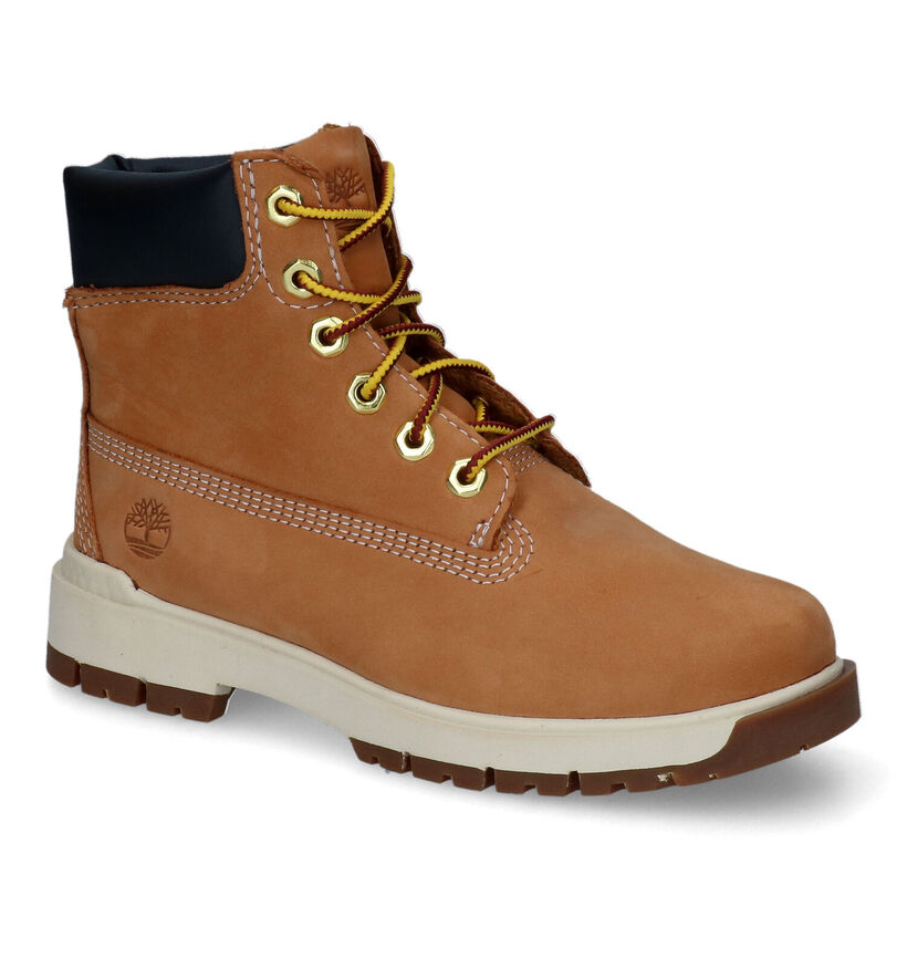 Timberland Tree Vault 6Inch Naturel Boots voor jongens (313064) - geschikt voor steunzolen