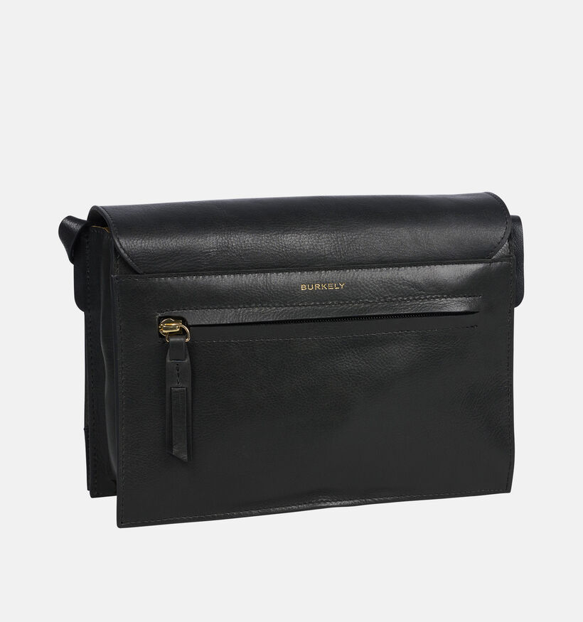 Burkely Fine Florence Sac port&eacute; crois&eacute; en Noir pour femmes (380441)