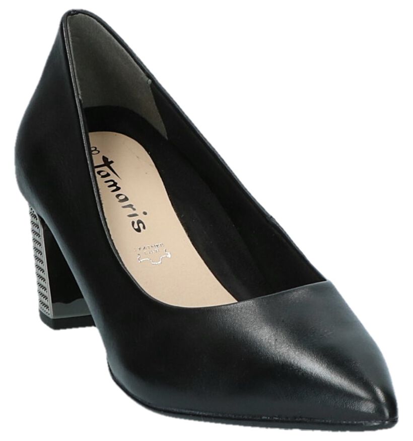 Tamaris Escarpins classique en Noir en cuir (222159)
