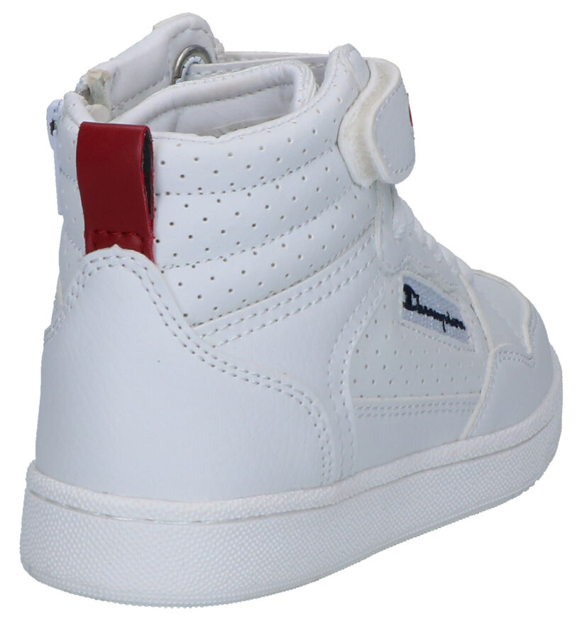 Champion Cleveland Witte Sneakers in kunstleer (253756)