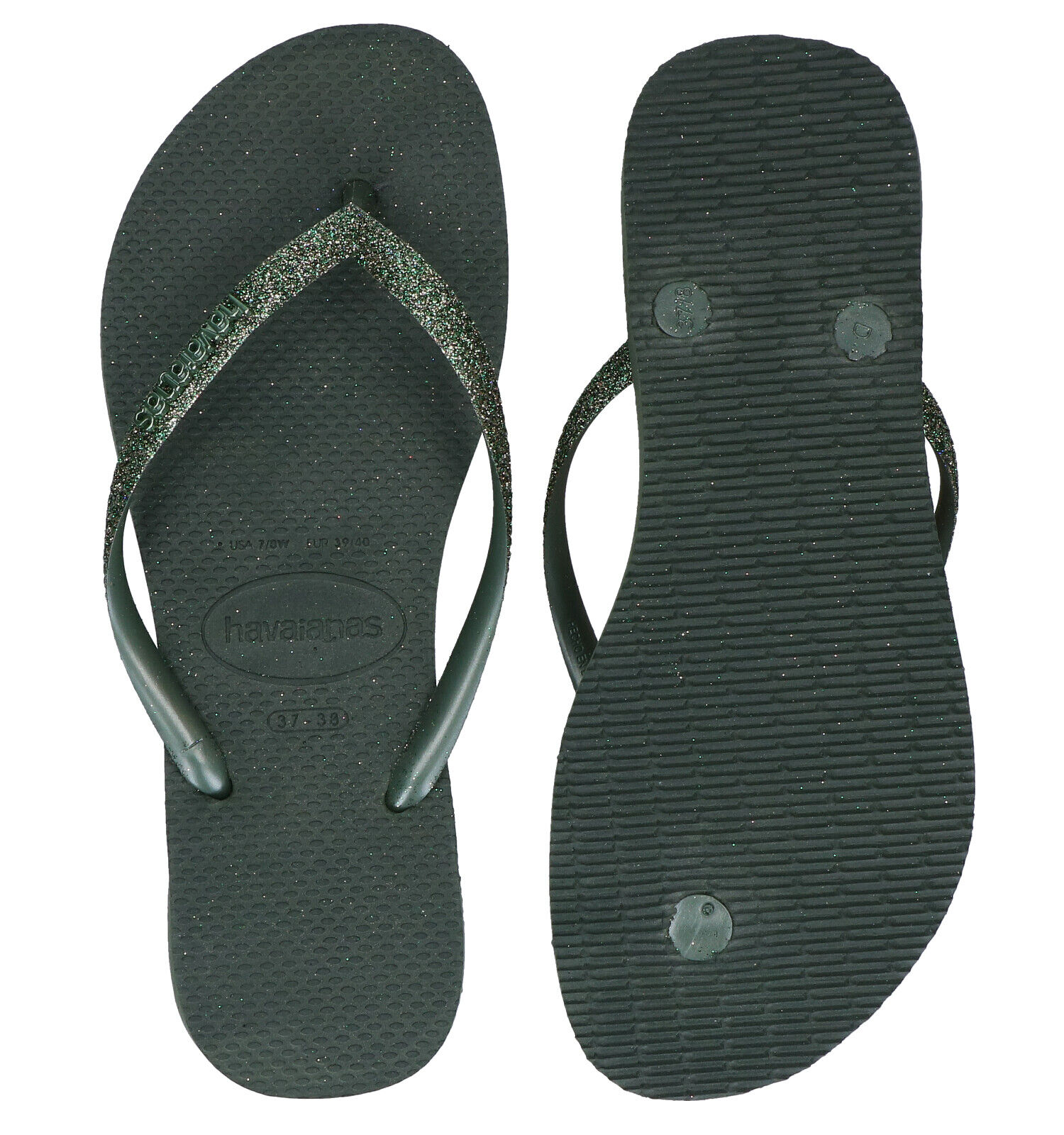 Groene havaianas shop