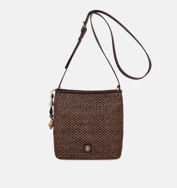Laurent David Crossbody tassen Bruin