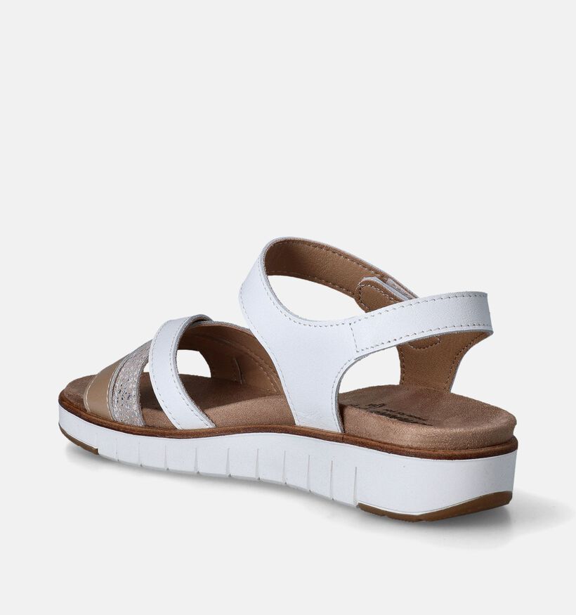 Solemade Romi Sandales pour semelles orthopédiques en Blanc pour femmes (355625) - pour semelles orthopédiques