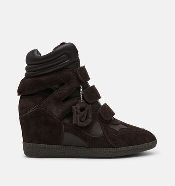Steve Madden High Sneakers Bruin/Taupe/Roze