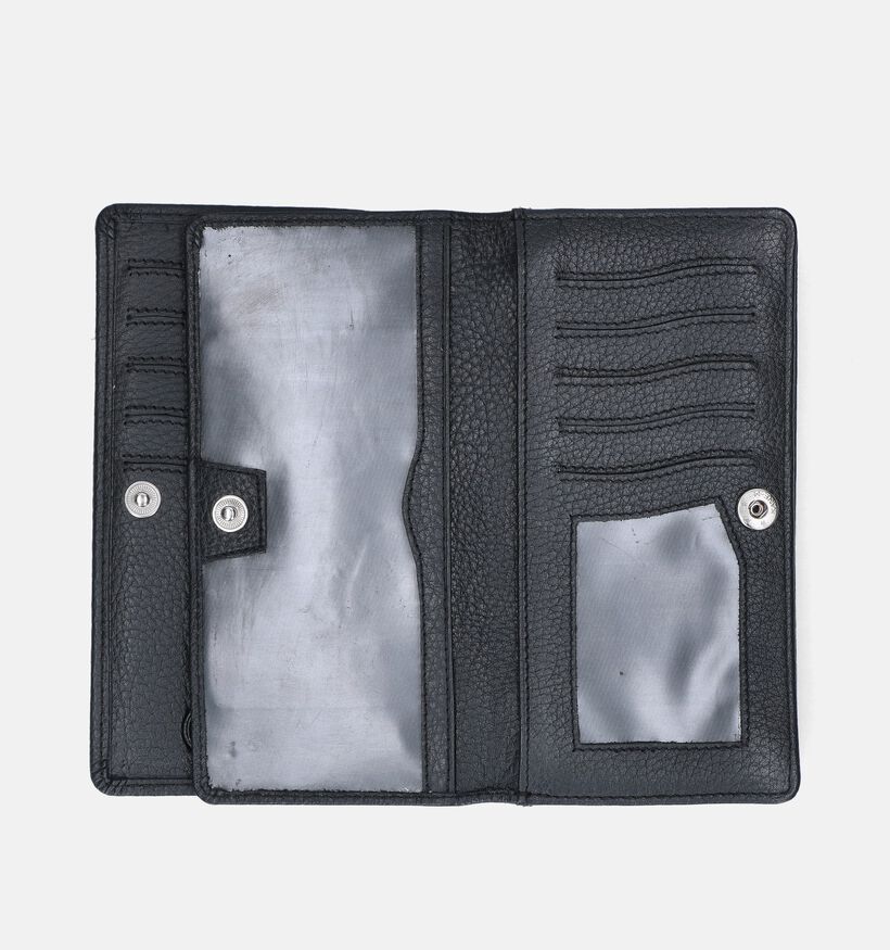 Crinkles Zwarte Portemonnee voor dames (365739)