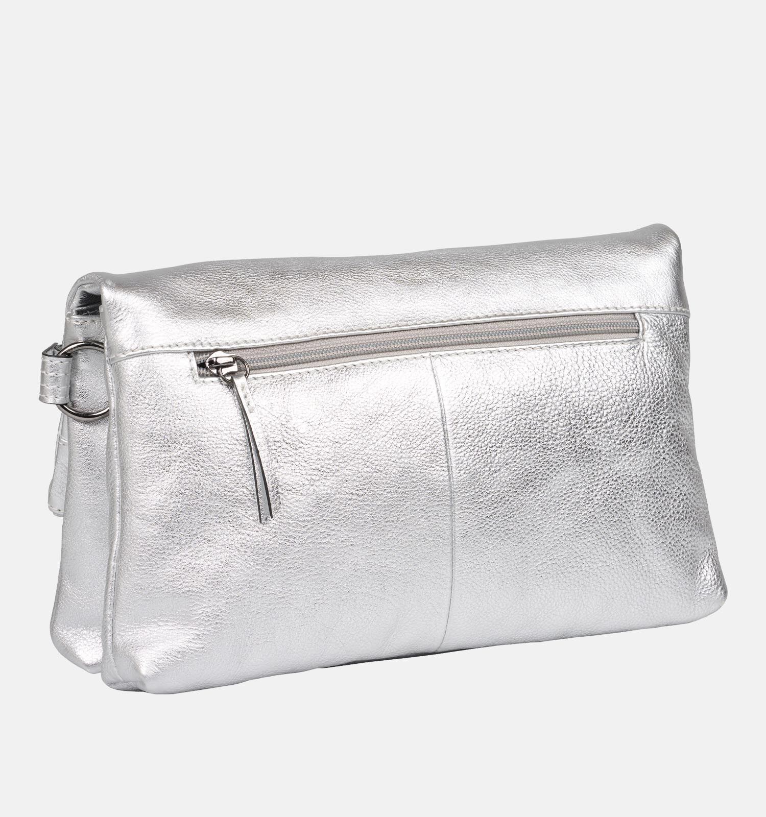 Zilveren crossbody tas sale