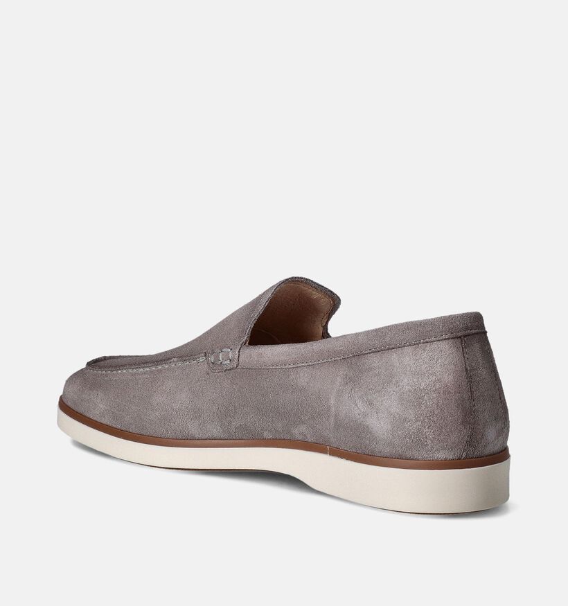 Berkelmans Mouras Mocassins en Taupe pour hommes (357855) - pour semelles orthopédiques