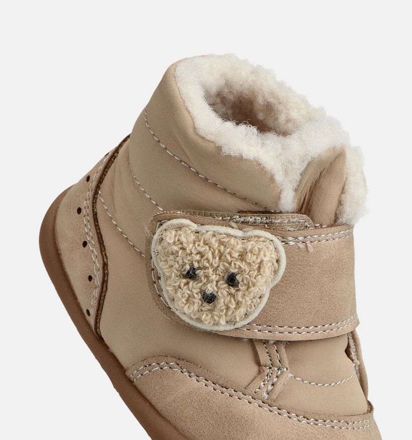 Milo & Mila Chaussures hautes en Beige pour filles, garçons (363185) - pour semelles orthopédiques