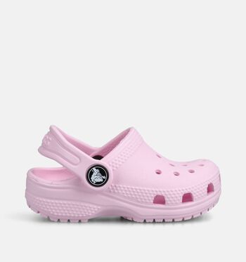 Crocs Classic Slippers Blauw/Roze