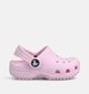 Crocs Classic Clog Claquettes en Rose pour filles (371023)
