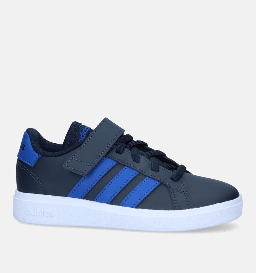 adidas Grand Court 2.0 EL Baskets en Bleu pour filles, garçons (326877)