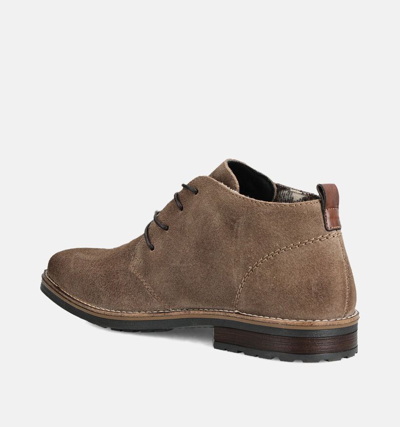Rieker Taupe Geklede Schoenen voor heren (363498)