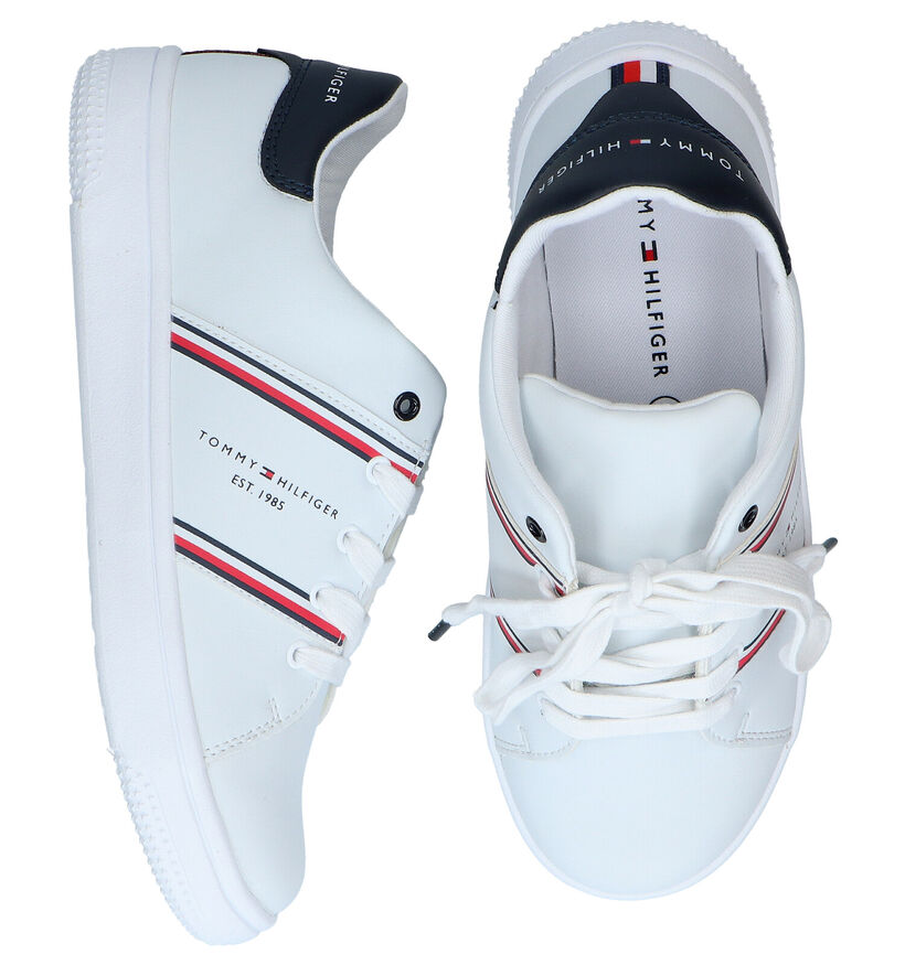 Tommy Hilfiger Witte Sneakers in kunstleer (285686)