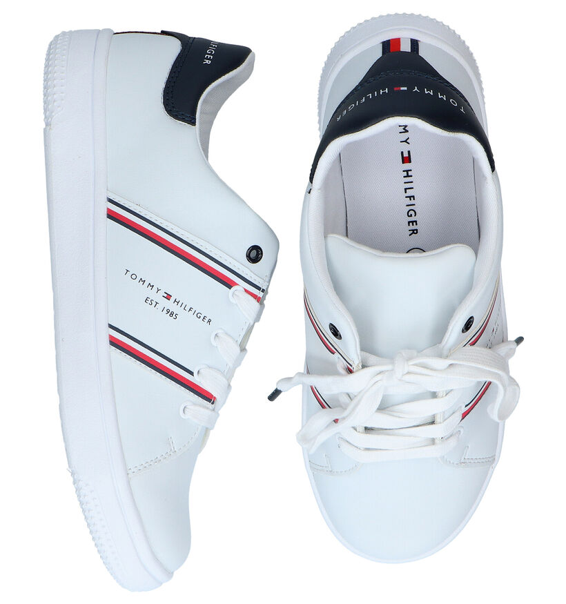 Tommy Hilfiger Baskets en Blanc en simili cuir (285686)