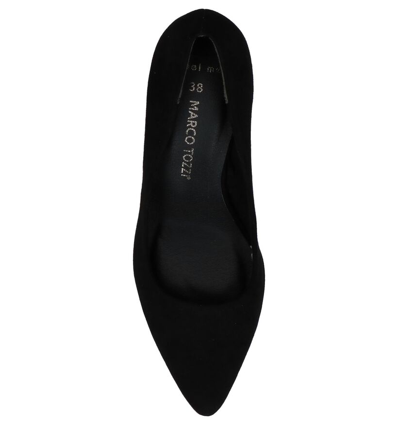 Rode Marco Tozzi Pumps in stof (226301)