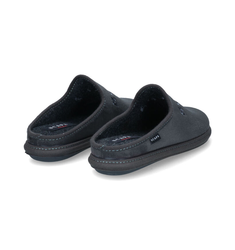 Scapa Pantoufles ouvertes en Gris pour hommes (333506)