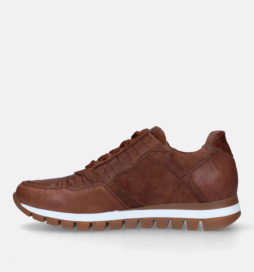 Gabor OptiFit Baskets en Cognac pour femmes (331241) - pour semelles orthopédiques