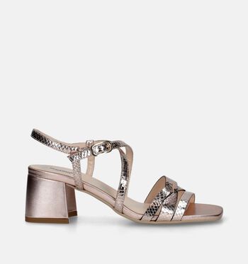 Sandales or rose