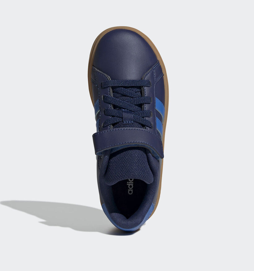 adidas Grand Court 2.0 Baskets basses en Blanc adidas Grand Court Baskets basses en Bleu pour garçons (365362) - pour semelles orthopédiques