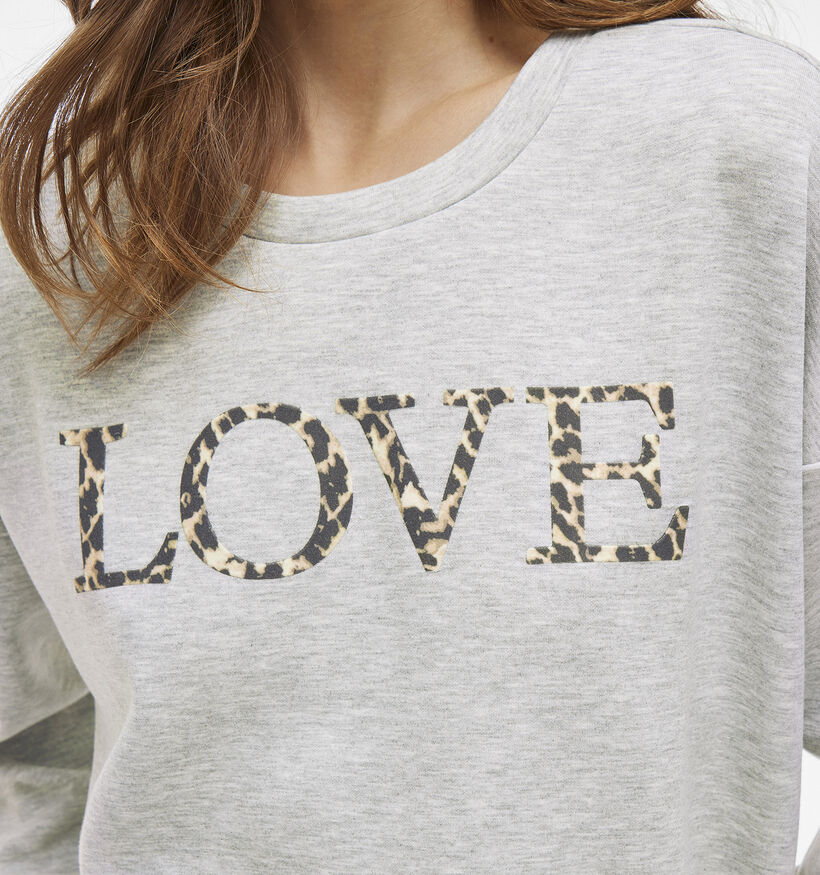 Vila Siffi Love Grijze Sweater voor dames (357332)