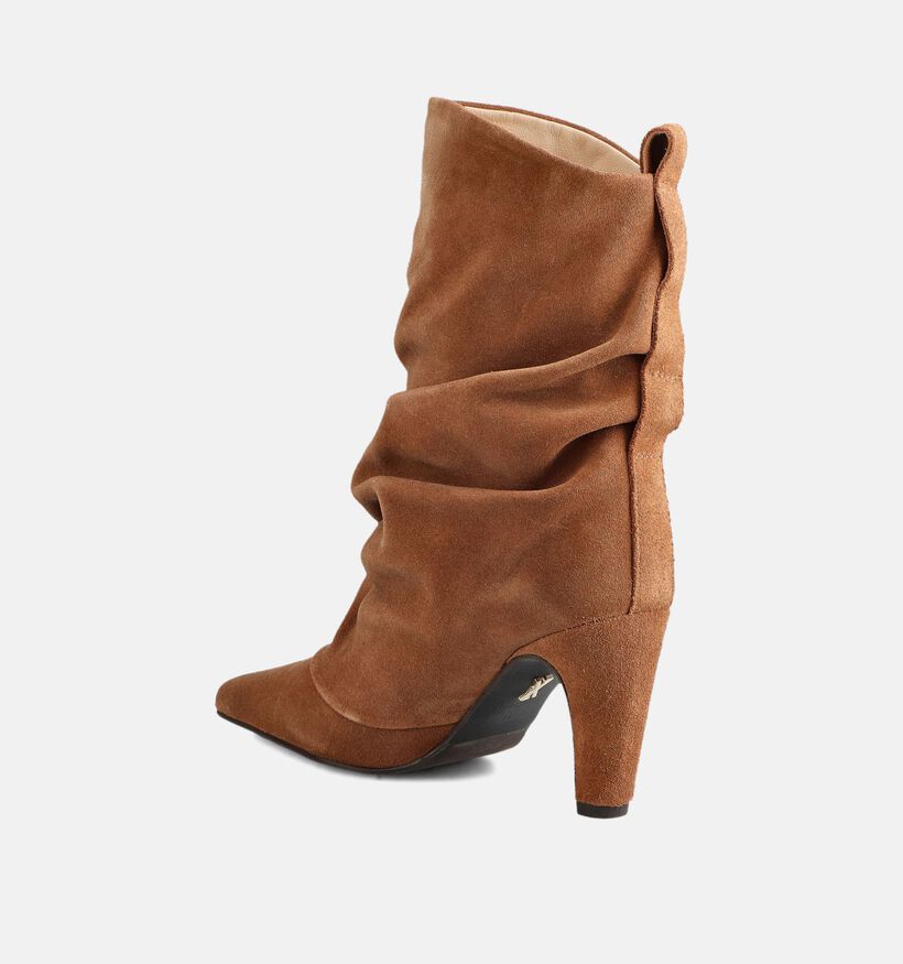 Bronx Jadey Bottes courtes en Marron pour femmes (371546)