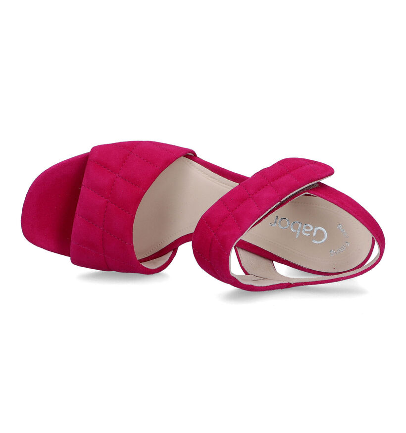 Gabor Best Fitting Sandales en Fuchsia pour femmes (323205)