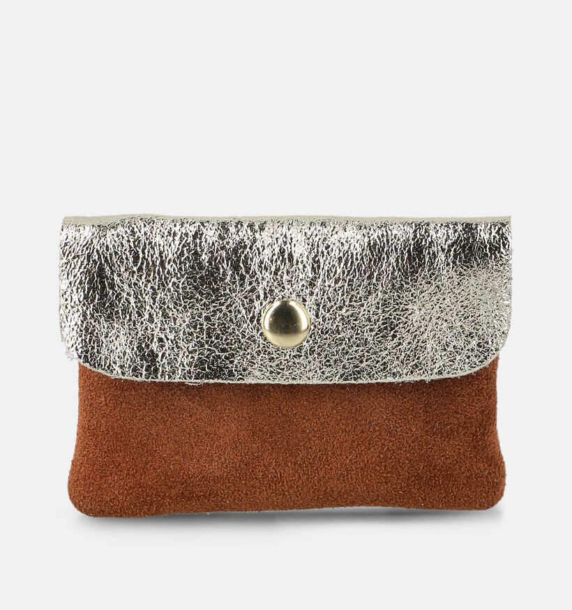 Via Limone Porte-monnaies &agrave; rabat en Cognac pour femmes (382753)