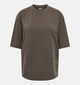 JDY Vita Life Donkerbruine T-shirt voor dames (378300)
