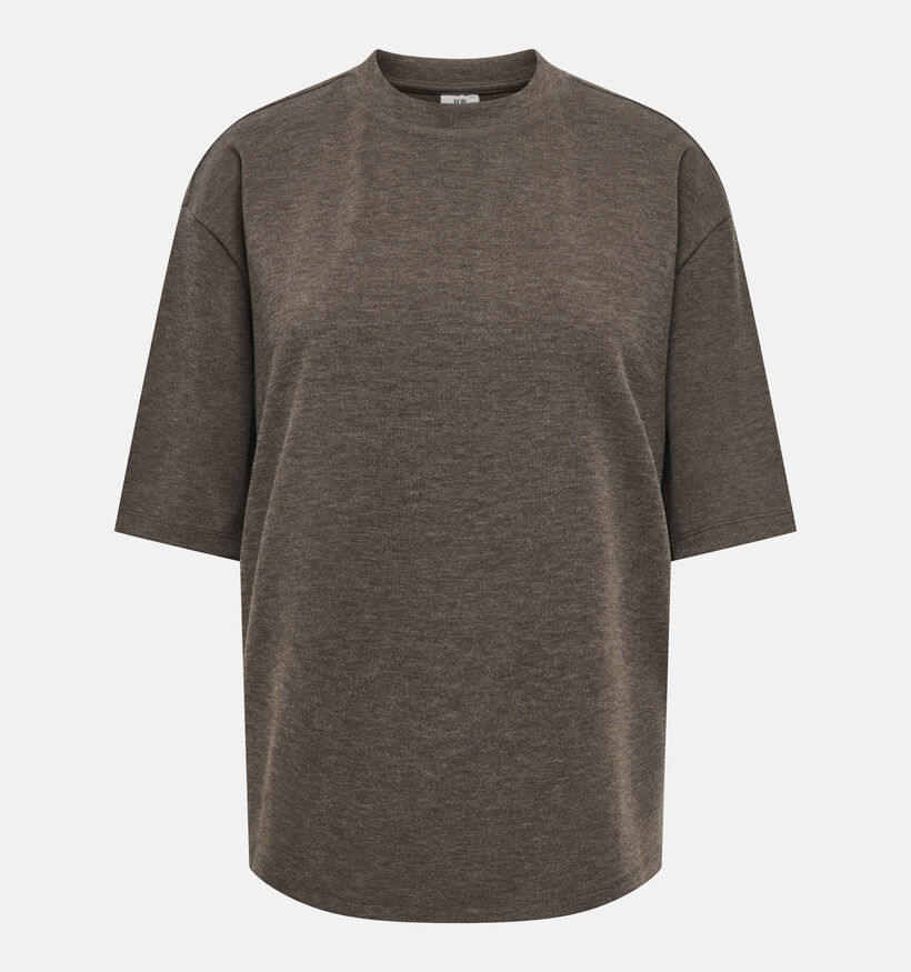 JDY Vita Life Donkerbruine T-shirt voor dames (378300)