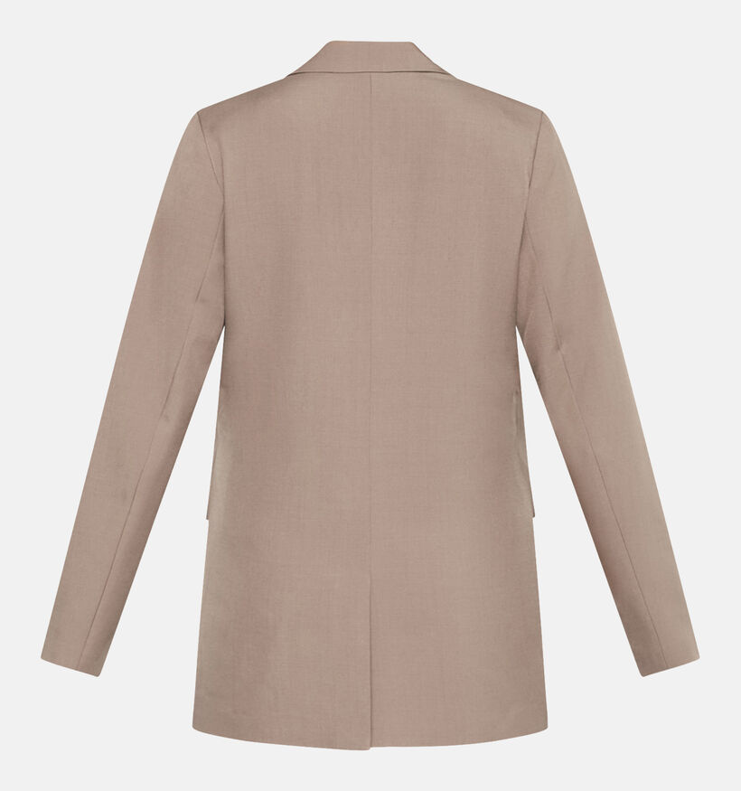 Sisters Point Viksa Blazer en Beige fonc&eacute; pour femmes (384433)